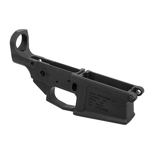 Sestavte si vlastní AR .308 s M5 Lower Receiver od Aero Precision, vyrobeným z 7075-T6 hliníku, kompatibilním s DPMS komponenty a s kvalitním povrchem.