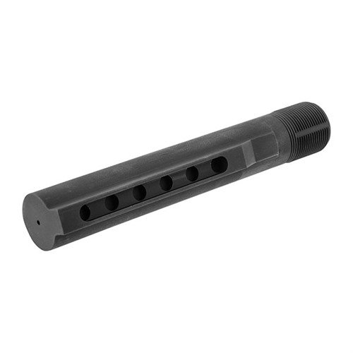 BCM Mil-Spec Receiver Extension je vyroben z kvalitního hliníku 7075 T6, má tvrdý anodizovaný povrch a nabízí 6 pozic pro maximální flexibilitu.