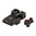 L.P.A. SIGHTS COLT 80S FIBER OPTIC ADJ SIGHT SET