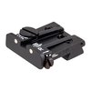 COLT ADJUSTABLE REAR SIGHT easily fits popular auto pistols, adjustable in windage/elevation, machined from solid steel, includes tools for easy installation.