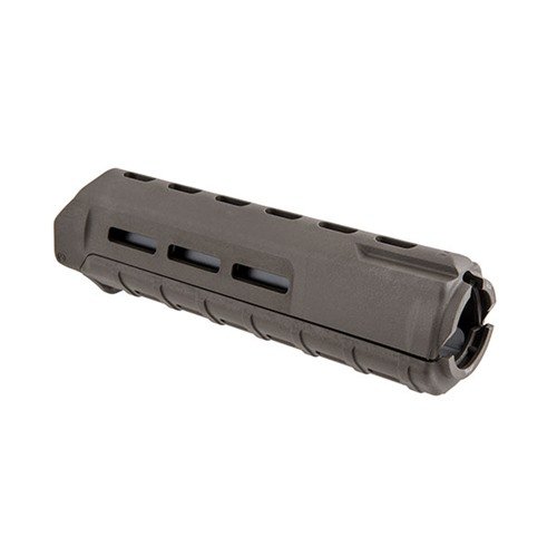 Magpul MOE M-LOK Hand Guards for mid-length AR-15/M16 offer lightweight durability, M-LOK slots for versatile accessory attachment, and enhanced grip.