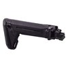 Zhukov-S Stock for AK-47/74 offers a folding, collapsible design, QD sling mounts, 5-position telescoping, and a shock-absorbing butt-pad for enhanced performance.
