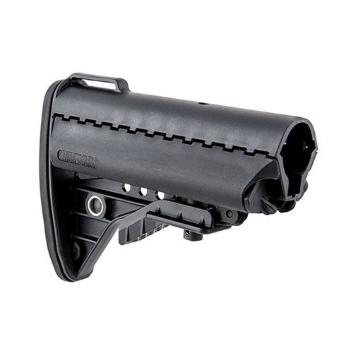 VLTOR IMOD stock for AR-15 offers rugged durability, practical design, storage compartments, and a comfortable buttpad, perfect for modern battlefield demands.