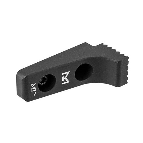 M-LOK BARRICADE STOP od MIDWEST INDUSTRIES se montuje na M-Lok sloty, nabízí pevný kotevní bod pro přesné střely a je vyroben z 6061 hliníku s anodizovaným povrchem.