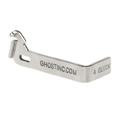 EDGE 3.5 Trigger Connector by GHOST offers a light, smooth, self-cleaning trigger pull while eliminating the initial bump, fitting Gen 1-5 Glocks (excl. 42, 43, 43X, 48).