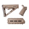 Vylepšete svou pušku s MOE furniture setem od MAGPUL, který zahrnuje MOE Mil-Spec stock, MOE carbine forend a MOE grip v několika barvách.
