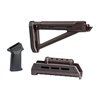 Upgrade your AK-47/74 with the Magpul MOE Stock Set featuring ergonomic design, internal storage, M-LOK handguard, and customizable grip for enhanced control.