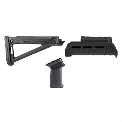 Upgrade your AK-47/74 with the MAGPUL MOE AKM Stock Set for enhanced ergonomics, customization options, and versatile accessory mounting with M-LOK.