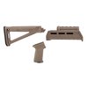 Získejte pohodlnější střelbu s MOE AKM Stock Set, který zahrnuje ergonomickou pažbu, rukojeť a handguard s M-LOK pro snadné přidání příslušenství.