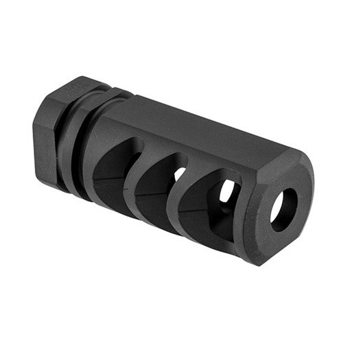M4-72 Severe-Duty Brake reduces recoil and muzzle rise, features a closed bottom to minimize dust signature, and is made from durable stainless steel.