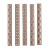 AR-15 KEYMOD Rail Panel Kit offers non-slip, ventilated, and customizable panels for enhanced grip and comfort on all KeyMod surfaces. Made in the U.S.A.
