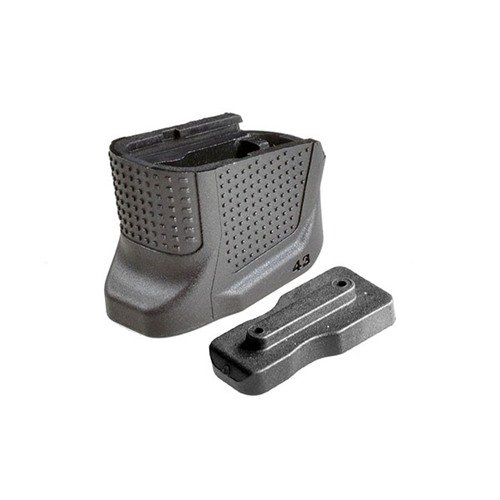 Získejte lepší ovládání a ergonomii s Glock 43 Extended Magazine Plate, který zvyšuje kapacitu na 8+1 a usnadňuje rychlé nabíjení.