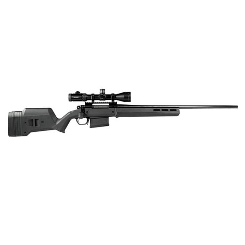Magpul Hunter 700 LA stock offers adjustable length of pull, comb height, and M-LOK compatibility, ensuring a custom fit for all Remington 700 Long Actions.