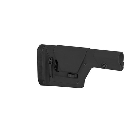 PRS GEN3 offers adjustable length of pull and cheek height, enhanced strength, and M-LOK slots for versatile mounting on AR15/M16 and AR10/SR25 platforms.