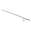 CMMG AR-15 Gas Tube in stainless steel ensures durability and reliability, complete with installation roll pin, available in various lengths for optimal performance.