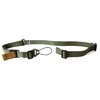 Vickers Standard AK Sling features a Molded Universal Wire Loop for secure attachment, adjustable length, and unique plum hardware, perfect for AK enthusiasts.