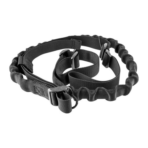 V-TAC Bungee Sling offers lightweight comfort, quick adjustments, and a secure fit, enabling smooth transitions to your pistol in dynamic shooting situations.