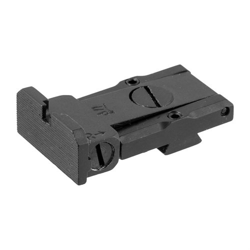 Nastavitelný zadní hledík L.P.A. SIGHTS pro 1911, nízký profil, perfektně sedí na Bo-Mar řezy, zajišťuje přesnost a snadné nastavení pro lepší střelbu.