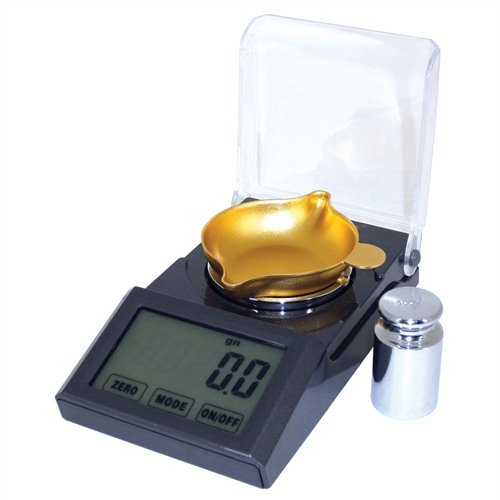 Lyman's Micro-Touch 1500 scale is compact, portable, and precise, with a 1500-grain capacity, touch-screen controls, and dual power options for versatility.