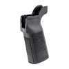 Type 23 P-Grip for AR15 enhances ergonomics with a vertical grip angle and extended tang, ensuring better trigger index and constructed from durable composite materials.
