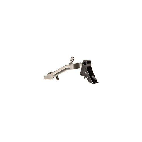 TACTICAL TRIGGER for 9MM/357SIG/40CAL offers a flat face for improved finger placement, reduced reach, and a crisp break with superior corrosion resistance.
