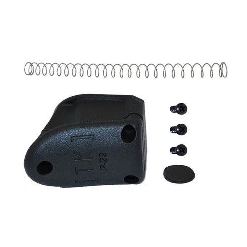 Zvyšte kapacitu zásobníku o 5 nábojů, zlepšete uchopení a ovládání s WINGMAN +5 MAGAZINE BUMPER pro Walther P22, ideální pro každého střelce!