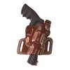 The Silhouette holster offers secure, comfortable carry with premium saddle leather, reinforced thumb break, and a design that fits belts up to 1 3/4".