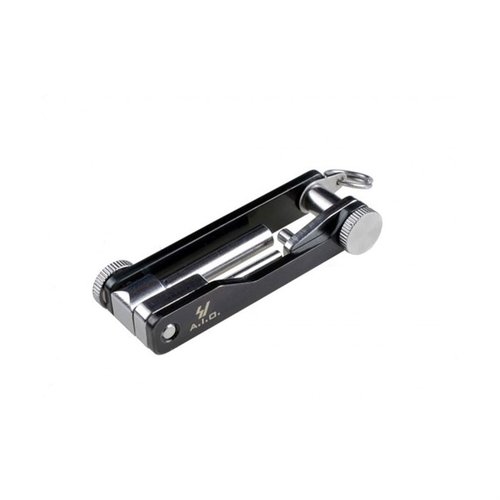 The Strike Industries Glock® all-in-one tool combines pin punches, sight removal, and a base plate opener for quick access, all in a compact, durable design.