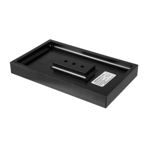 SENTINAL PLATE LARGE provides a hands-free platform for cleaning, repairing, or displaying your firearm, featuring an integrated parts tray and interchangeable magazine posts.