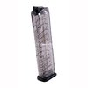 ETS Glock 43 translucent polymer magazines offer lightweight reliability, easy visibility of load status, and creep resistance for long-term storage.