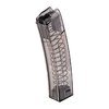 ETS translucent polymer MP5 magazines offer durability, easy disassembly, and a clear round count, available in multiple capacities for all shooting needs.