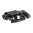 LUTH-AR AR-15 STOCK ASSEMBLY ADJUSTABLE CARBINE LENGTH BLACK