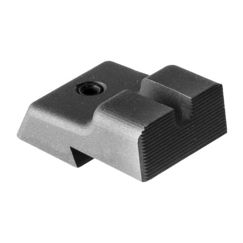 Upgrade your 1911 with the Harrison Design Low Mount U Notch Rear Sight, featuring durable CNC machined steel, quick sight acquisition, and a matte-black finish.
