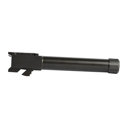 Upgrade your SIG P320 with the SilencerCo Threaded Barrel for 9mm, featuring durable 416R stainless steel, non-reflective finish, and 1/2-28 threads for suppressors.