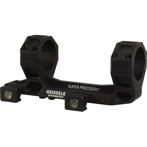 Geissele SOPMOD-Certified Super Precision Scope Vortex 1-6 Mount offers bombproof stability, black anodized finish, and heights of 1.54" or 1.93" for AR-15.