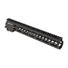 Geissele MK14 Super Modular Rail offers a slim design for comfort, extensive M-LOK slots for accessories, and a robust free-float barrel system.