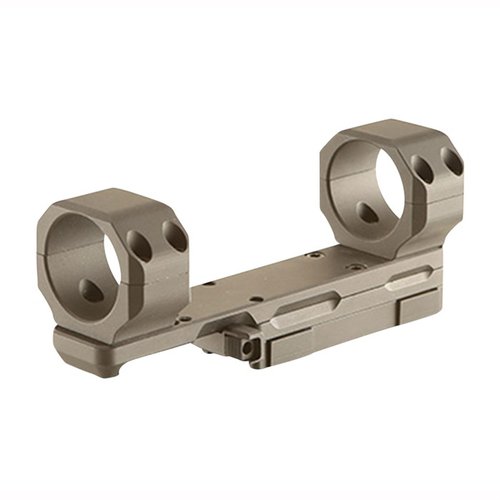 KDG's 34mm Sidelok Modular Optic Mount offers quick one-handed attachment, customizable ring positioning, and a secure cam lock for all Picatinny rails.