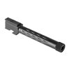 Faxon's Flame Match Barrel for Glock® 17 offers superior heat dissipation, enhanced rigidity, and drop-in compatibility for precision and performance.