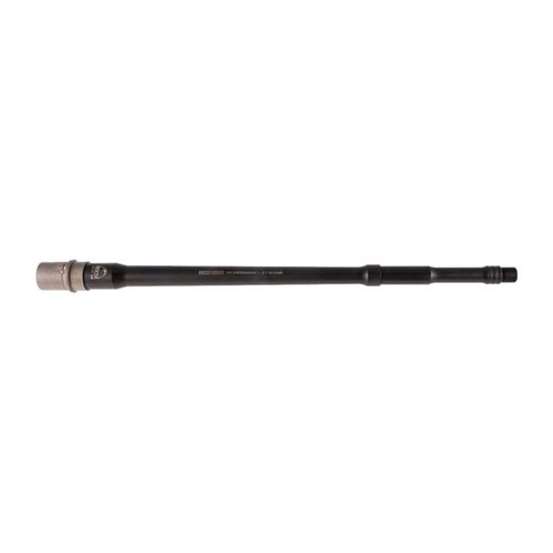 Faxon Big Gunner 6.5 Creedmoor barrel combines lightweight design and rigidity for superior accuracy, featuring QPQ Nitride finish and 5R rifling for easy cleaning.