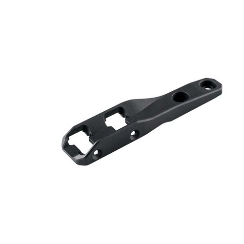 Magpul's M-LOK Extended Cantilever Scout Mount allows forward flashlight mounting, freeing handguard space, reducing shadows, and ensuring a sleek, low-profile design.