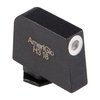 AmeriGlo Tritium Front Sight for Glock offers low-profile, snag-resistant design, precision-machined steel, and glowing Tritium dots for quick target acquisition.