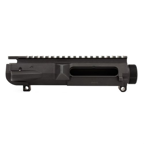 Aero Precision's stripped M5 Upper Receiver features forged 7075-T6 aluminum, M4 feedramps, and DPMS takedown holes for versatile 308 builds.