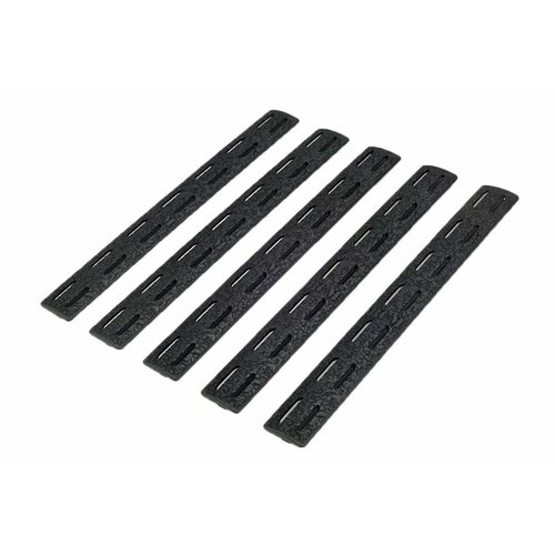 BCM M-LOK® Rail Panels enhance grip and comfort, protect hands, are lightweight, cuttable, bi-directional, and ventilated for cooling on your rifle.