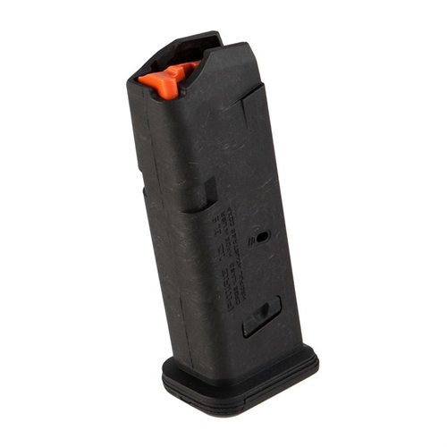 PMAG® GL9® for Glock® 19 features durable all-polymer construction, anti-tilt follower, removable floorplate, and compatibility with sub-compact variants.
