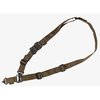 Magpul MS4 QDM Sling offers quick one/two-point reconfiguration, durable QDM swivels, secure length adjustment, and low-profile design for optimal comfort.