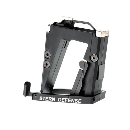 Easily convert your AR-15 to 9mm with the Stern Defense Adapter for Glock® magazines; lightweight, durable, and installs in seconds!