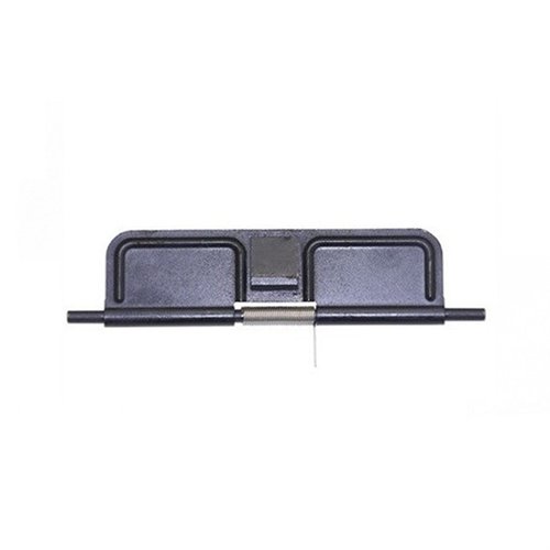 Aero Precision's Ejection Port Cover Assembly for AR 308 fits a wide range of rifles, made of high-grade steel with a durable matte black finish.