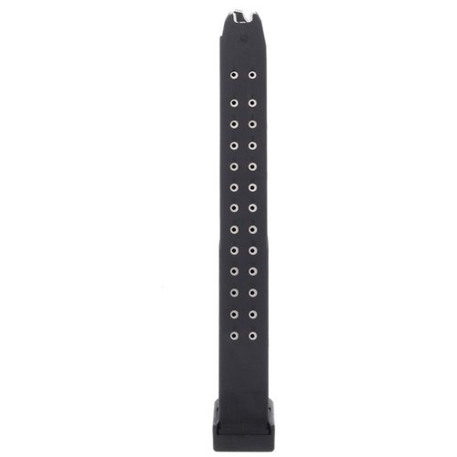 KCI's 31-round .40 S&W magazine for Glock® offers durable polymer construction, reliable feeding, easy cleaning, and fits Gen3 & Gen4 G22 and G23 pistols.