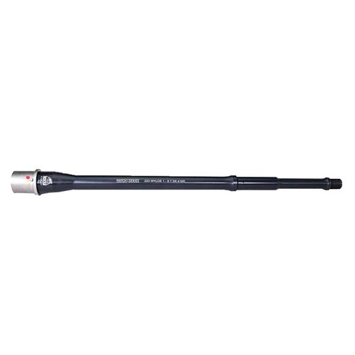 Discover the lightweight Faxon AR-15 Match Gunner Barrel, featuring a 14.5" length, .223 Wylde chamber, and a durable nitride finish for superior performance.