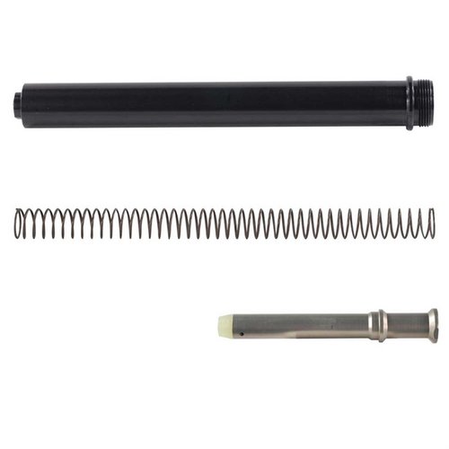 Luth-AR AR-15 Buffer Tube Assembly ensures reliable performance and durability, fitting standard AR-15 rifles for seamless upgrades and replacements.